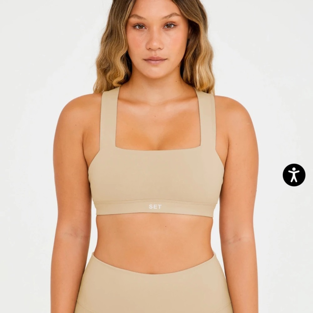 Luxform band bra in shell